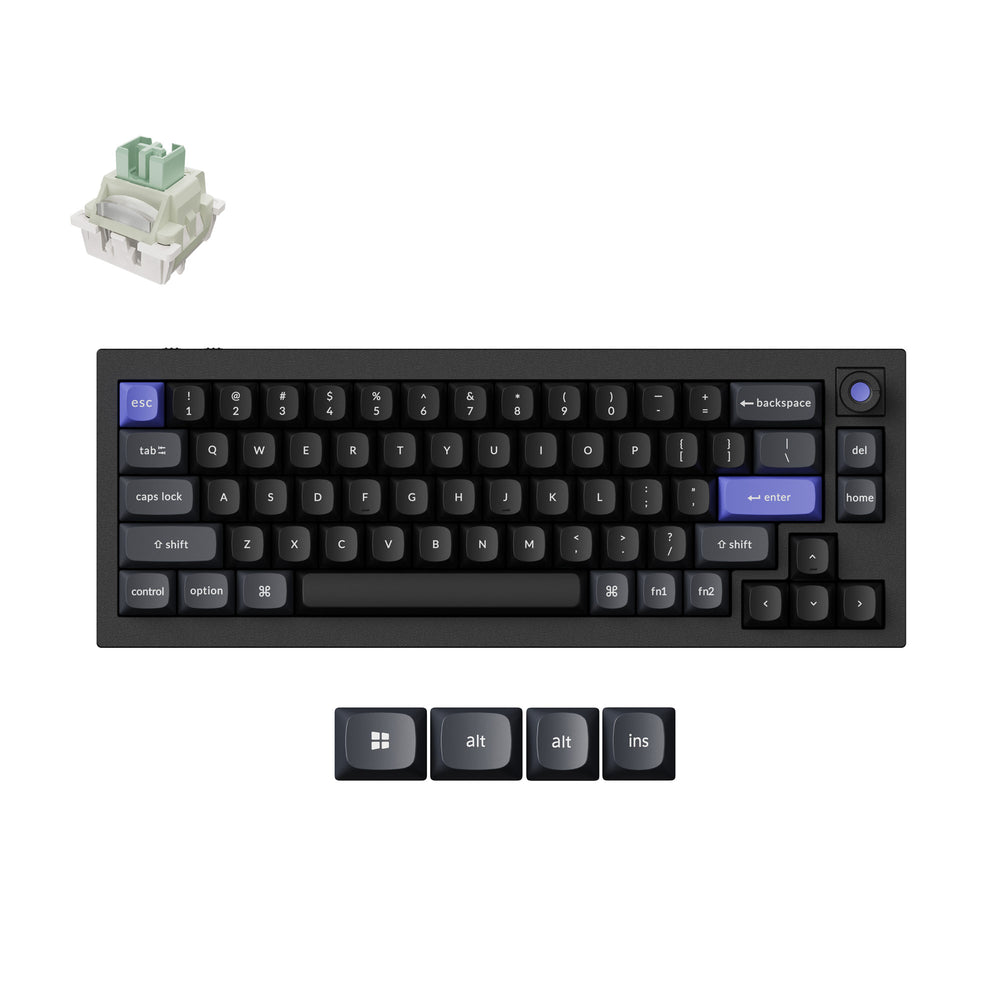 Teclado con Cable y Switch Magnético Keychron Q2 HE 8K (Distribución US ANSI)