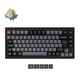 Keychron V1 8K QMK Wired Custom Mechanical Keyboard ISO Layout Collection