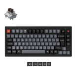 Keychron V1 8K QMK Wired Custom Mechanical Keyboard ISO Layout Collection