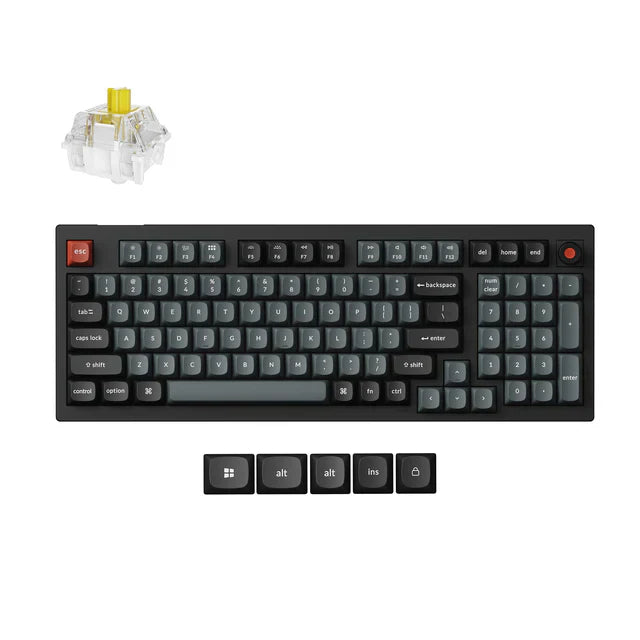 Keychron V5 8K QMK Wired Custom Mechanical Keyboard