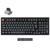Keychron V5 8K QMK Wired Custom Mechanical Keyboard ISO Layout Collection