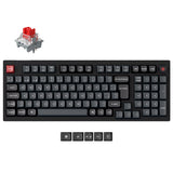 Keychron V5 8K QMK Wired Custom Mechanical Keyboard ISO Layout Collection