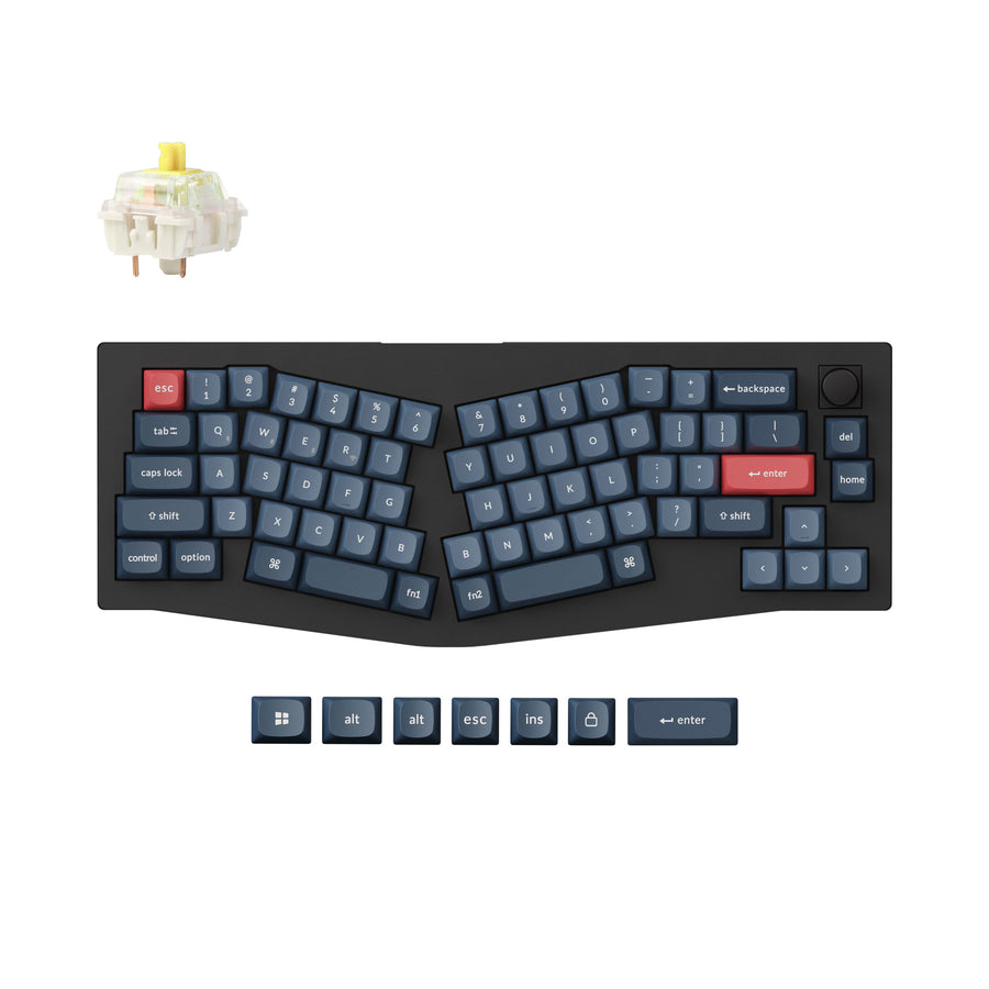 Teclado Mecánico Personalizado Keychron V8 Max (Distribución Alice) QMK (Distribución US ANSI)