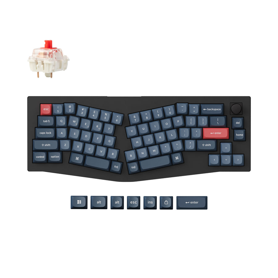Teclado Mecánico Personalizado Keychron V8 Max (Distribución Alice) QMK (Distribución US ANSI)