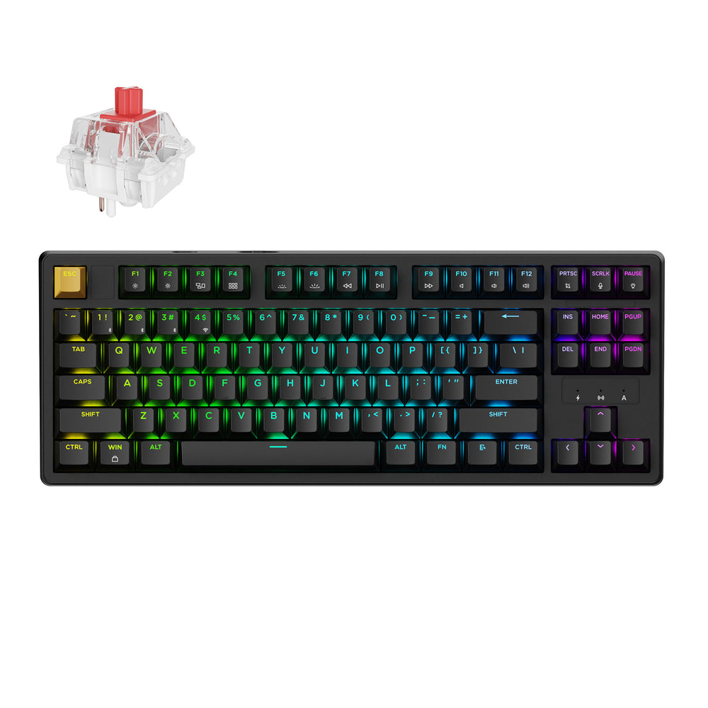 Keychron J4 QMK Wireless Mechanical Keyboard (US ANSI Layout)