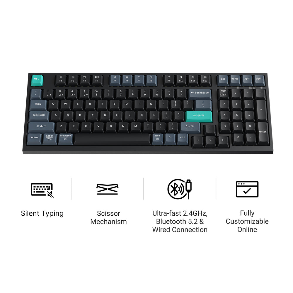 Teclado Inalámbrico Keychron B35 (Teclado US ANSI)