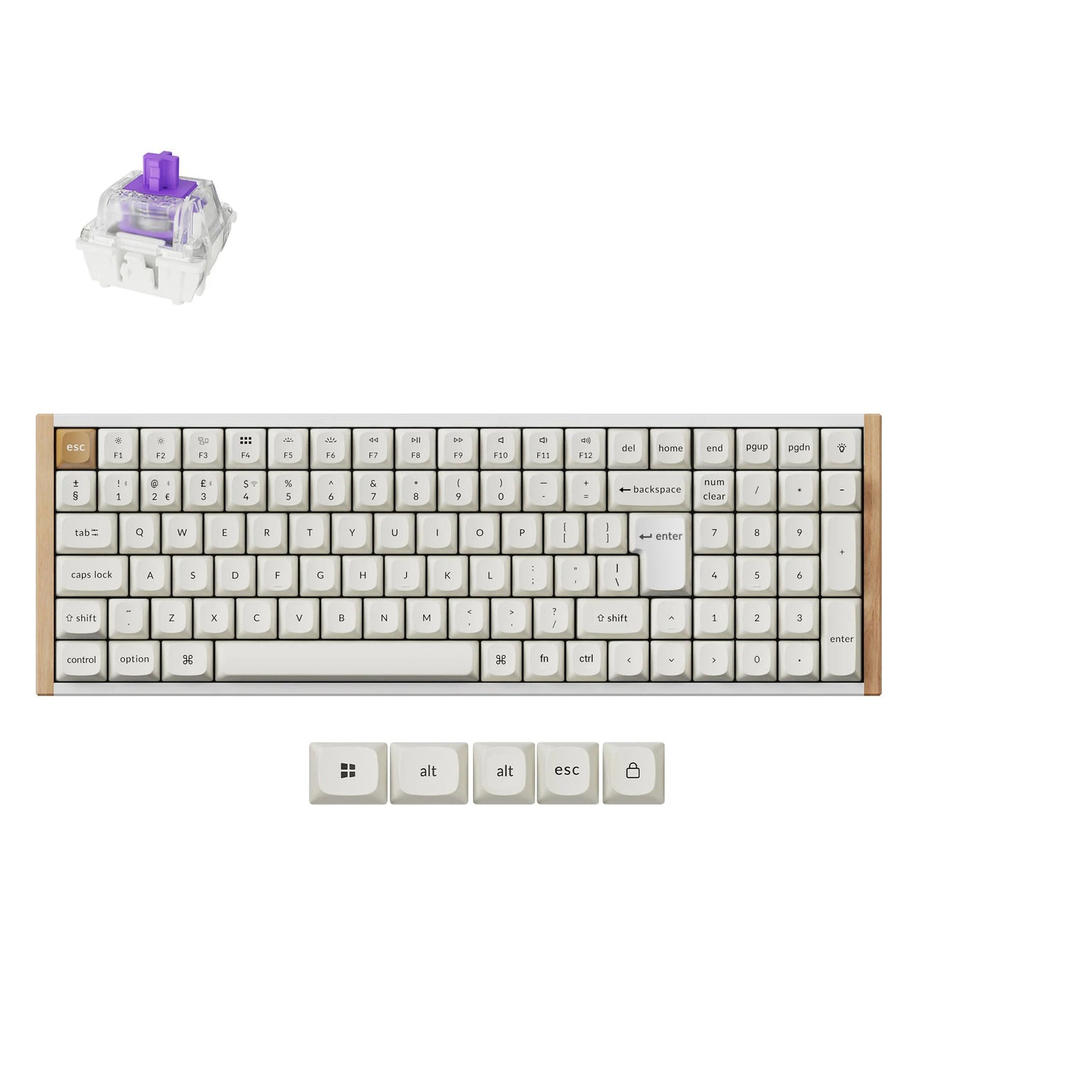 Keychron K4 HE Wireless Magnetic Switch Custom Keyboard ISO Layout Collection