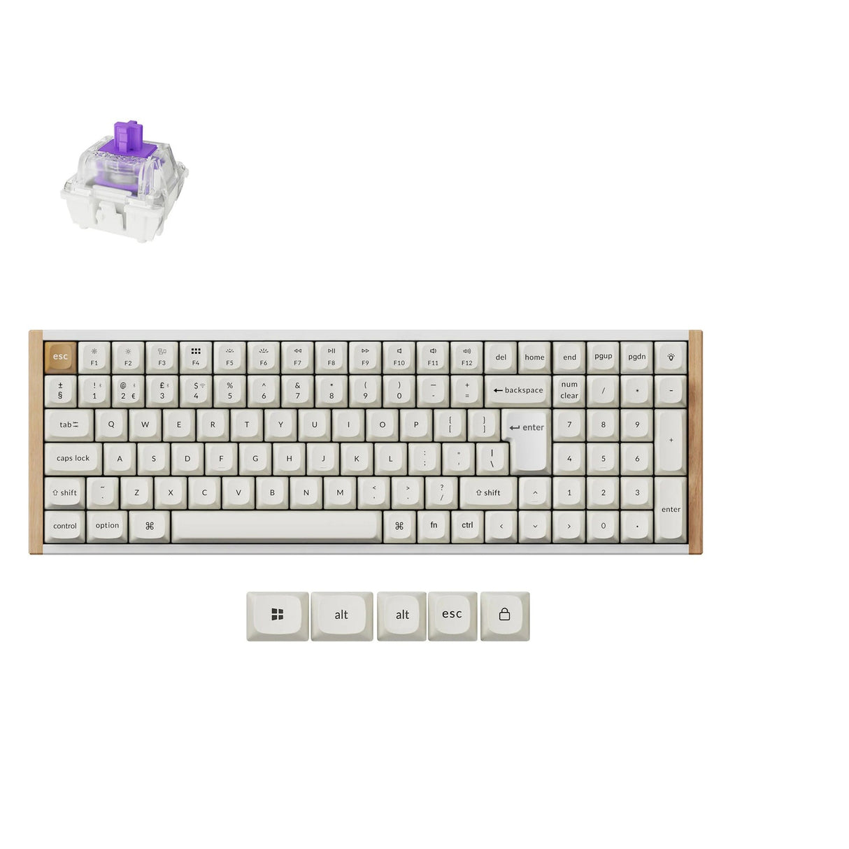Keychron K4 HE Wireless Magnetic Switch Custom Keyboard ISO Layout Collection