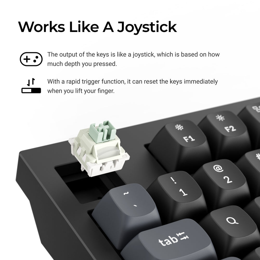 Keychron Q5 HE 8K Wired Magnetic Switch Keyboard (US ANSI Layout)