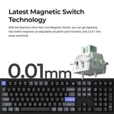 Keychron Q6 HE 8K Wired Magnetic Switch Keyboard (US ANSI Layout)