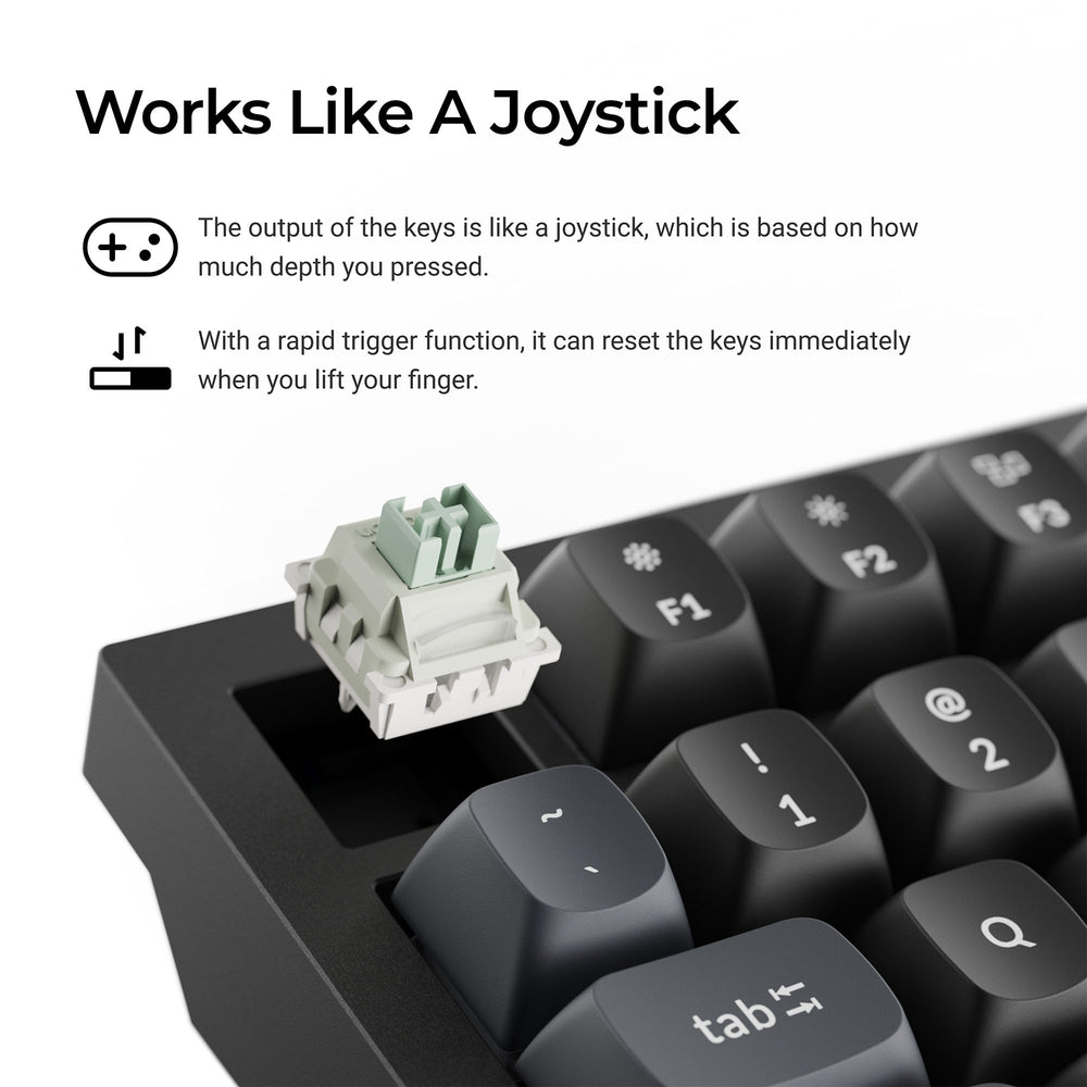 Keychron Q6 HE 8K Wired Magnetic Switch Keyboard (US ANSI Layout)
