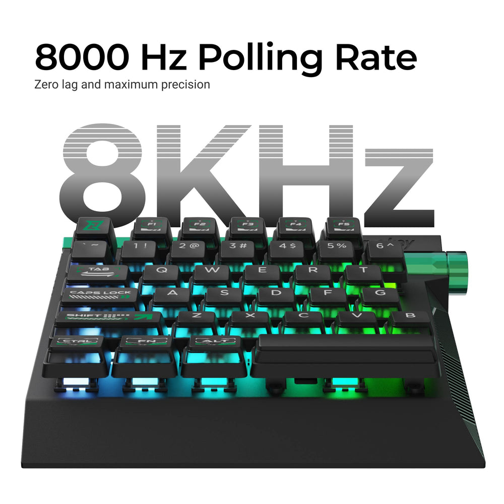 Teclado para Juegos de Una Mano Lemokey L0 HE con Interruptores Magnéticos