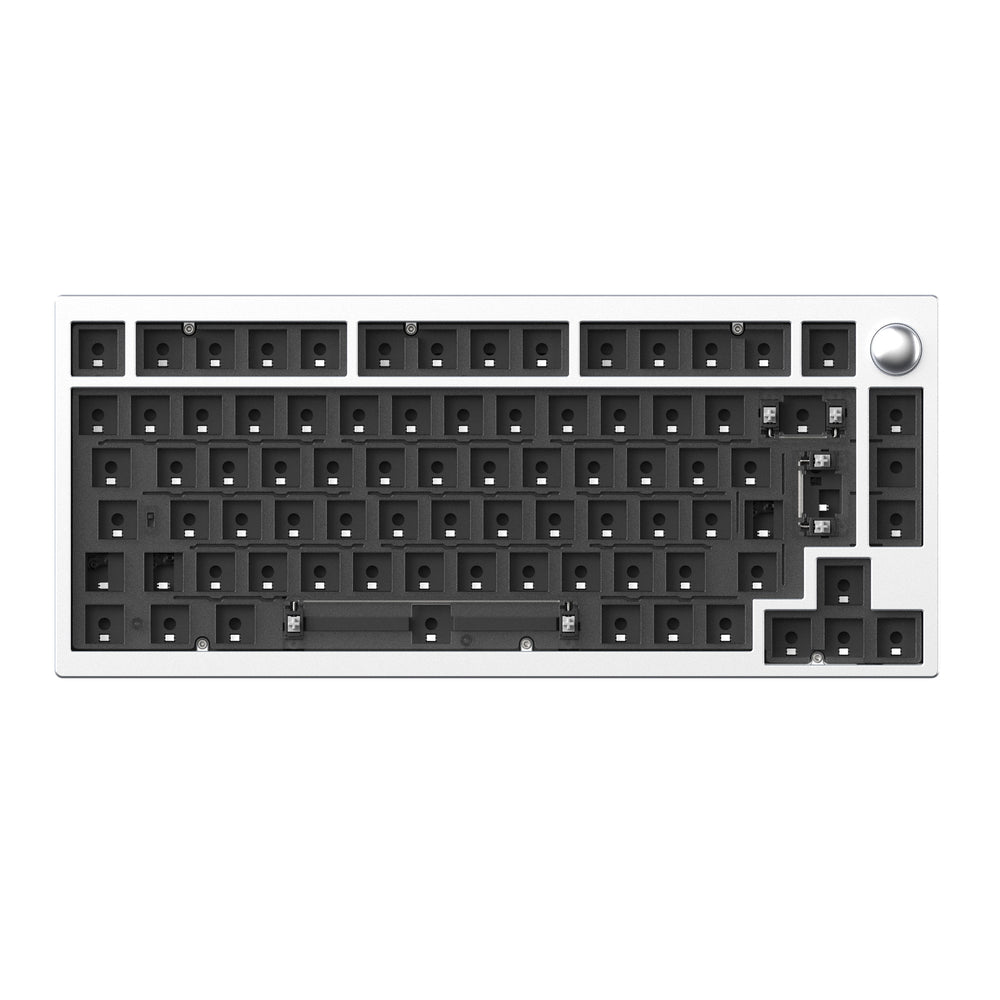 Colección de teclados mecánicos personalizados inalámbricos Lemokey P1 QMK con distribución ISO