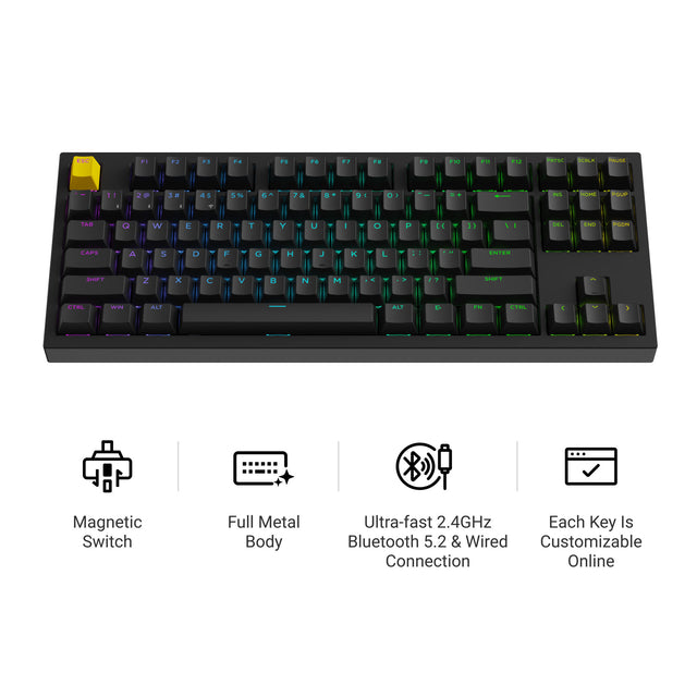 Lemokey P3 HE Wireless Magnetic Switch Custom Gaming Keyboard (US ANSI Layout)
