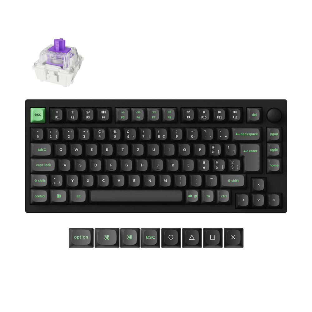 Colección de Teclados para Juegos Personalizados Lemokey P1 HE Inalámbrico con Interruptores Magnéticos Distribución ISO