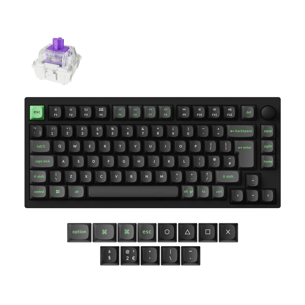 Colección de Teclados para Juegos Personalizados Lemokey P1 HE Inalámbrico con Interruptores Magnéticos Distribución ISO