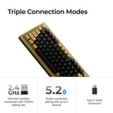 Keychron Q1 HE QMK Wireless Custom Keyboard - Copper Edition (US Layout)