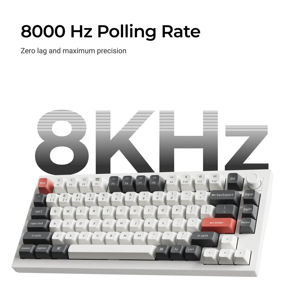 Keychron Q1 Ultra 8K Wireless Custom Mechanical Keyboard (US ANSI Layout)