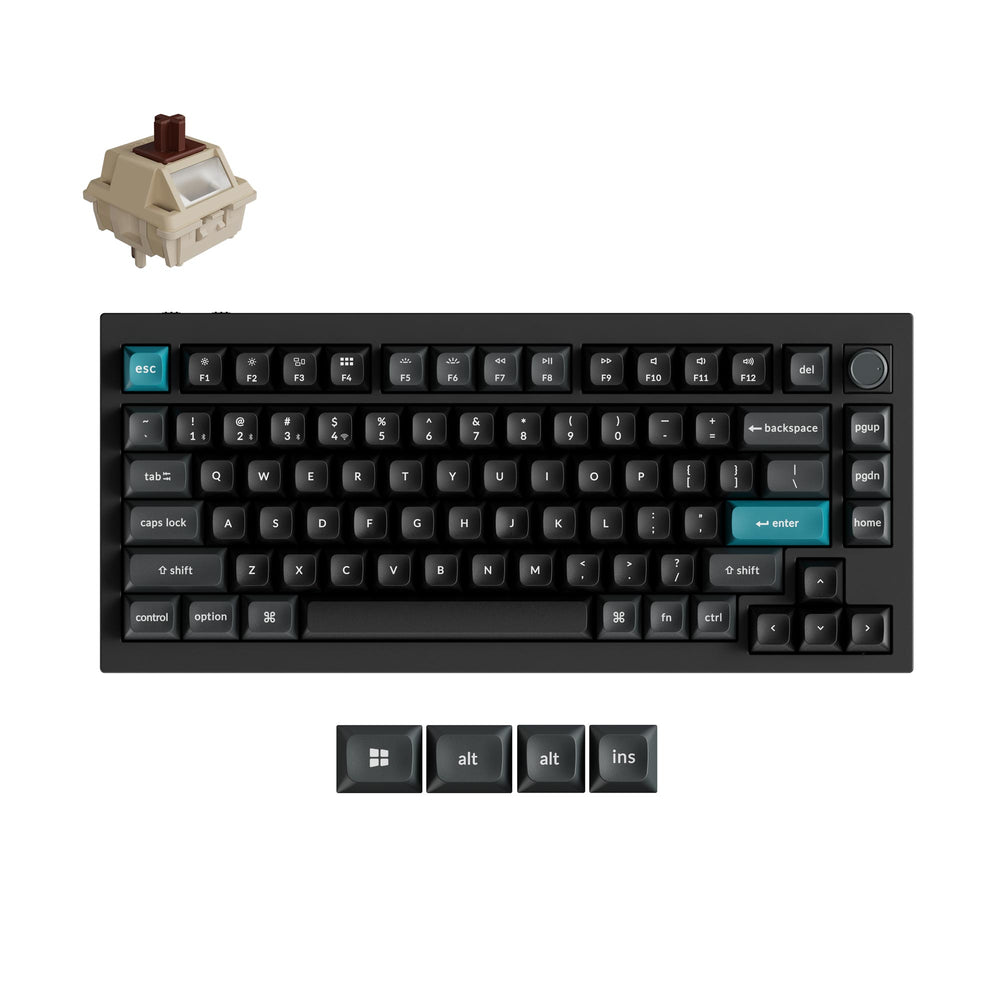 Teclado Mecánico Personalizado Inalámbrico Keychron Q1 Ultra 8K (Distribución US ANSI)