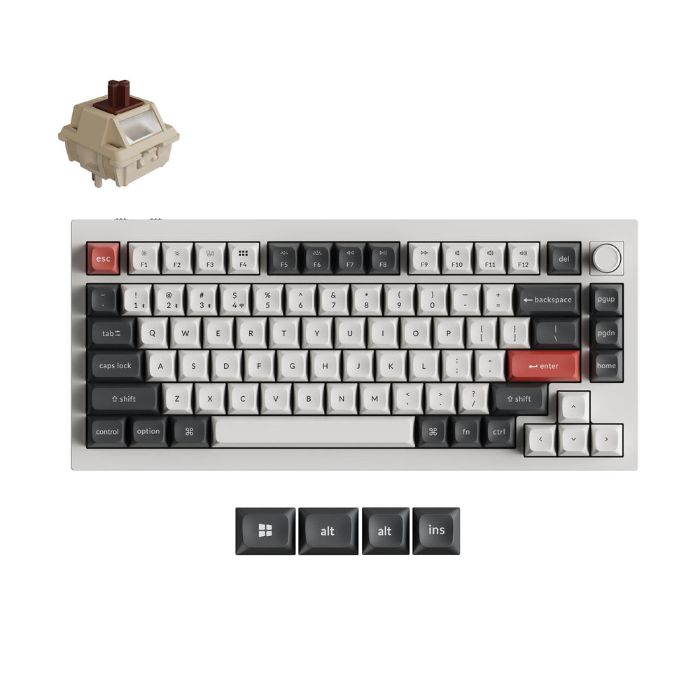 Teclado Mecánico Personalizado Inalámbrico Keychron Q1 Ultra 8K (Distribución US ANSI)