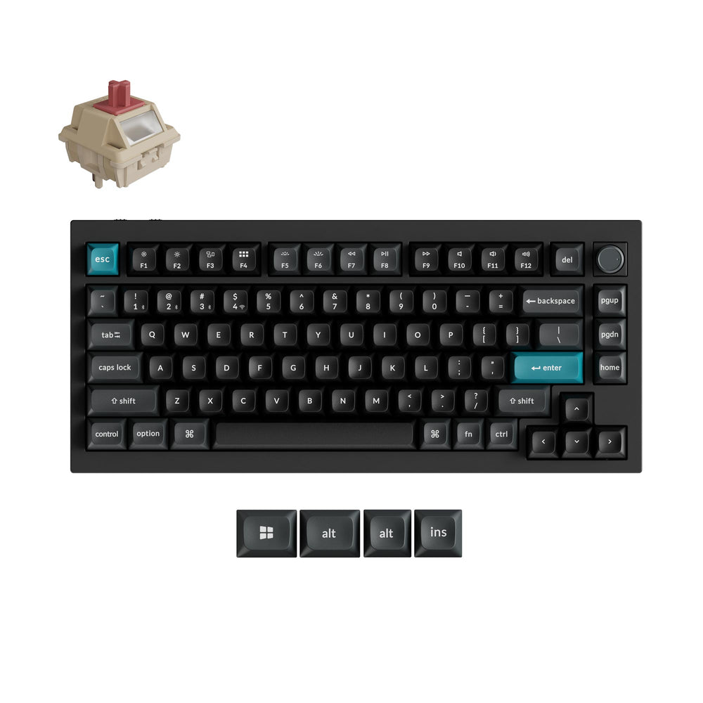 Teclado Mecánico Personalizado Inalámbrico Keychron Q1 Ultra 8K (Distribución US ANSI)