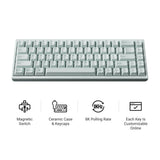Keychron Q16 HE 8K Wired Magnetic Switch Keyboard ISO Layout Collection