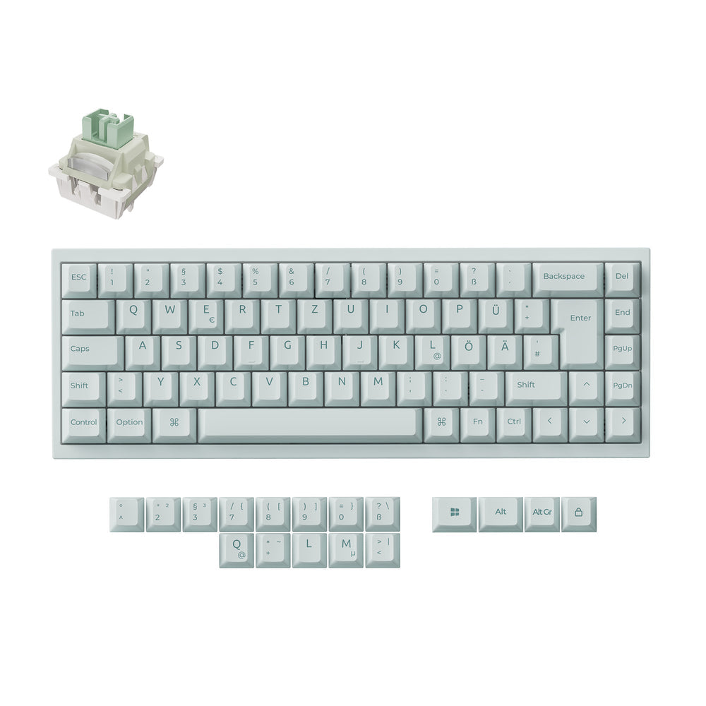 Keychron Q16 HE 8K Wired Magnetic Switch Keyboard ISO Layout Collection