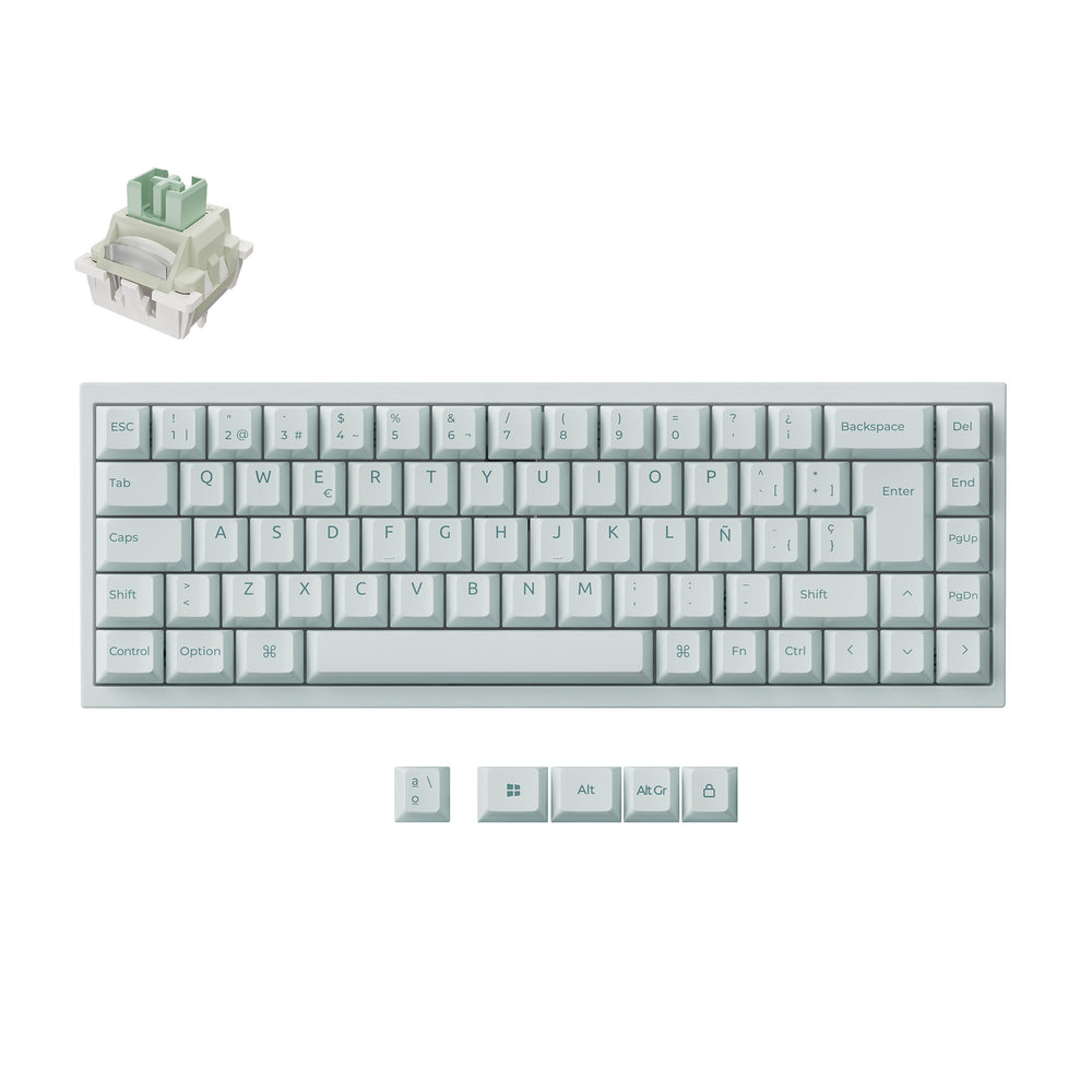 Keychron Q16 HE 8K Wired Magnetic Switch Keyboard ISO Layout Collection