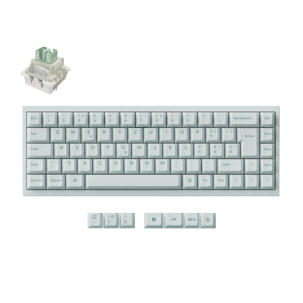 Keychron Q16 HE 8K Wired Magnetic Switch Keyboard ISO Layout Collection
