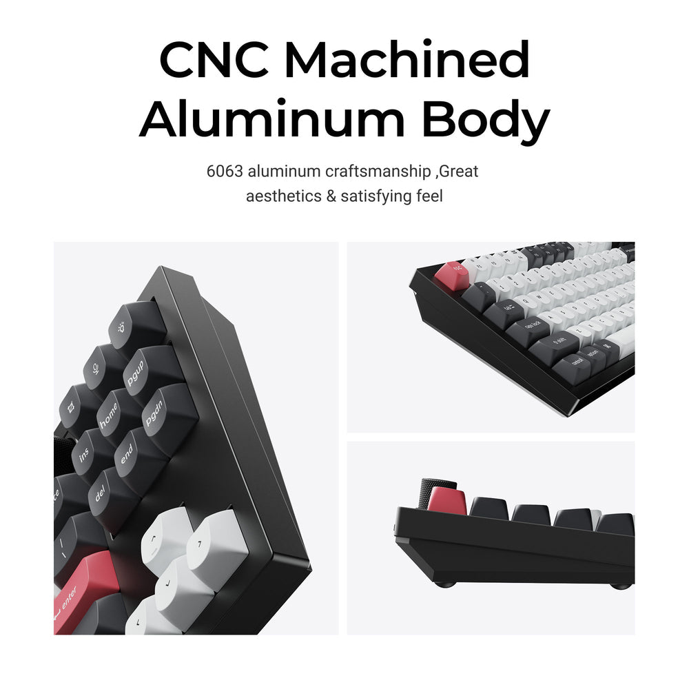 Teclado Personalizado Inalámbrico Keychron Q3 HE QMK (Distribución US)