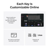 Teclado Personalizado Inalámbrico Keychron Q3 HE QMK (Distribución US)