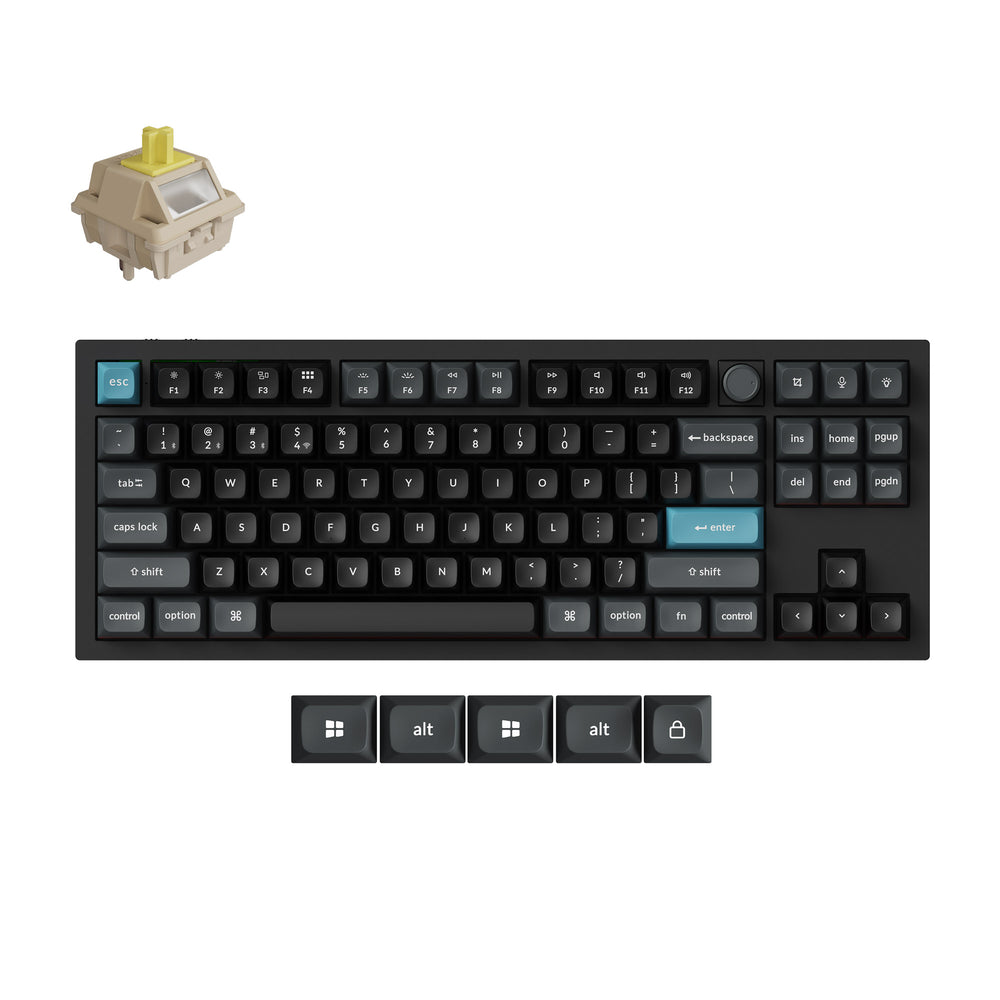 Teclado Mecánico Personalizado Inalámbrico Keychron Q3 Ultra 8K (Distribución US ANSI)