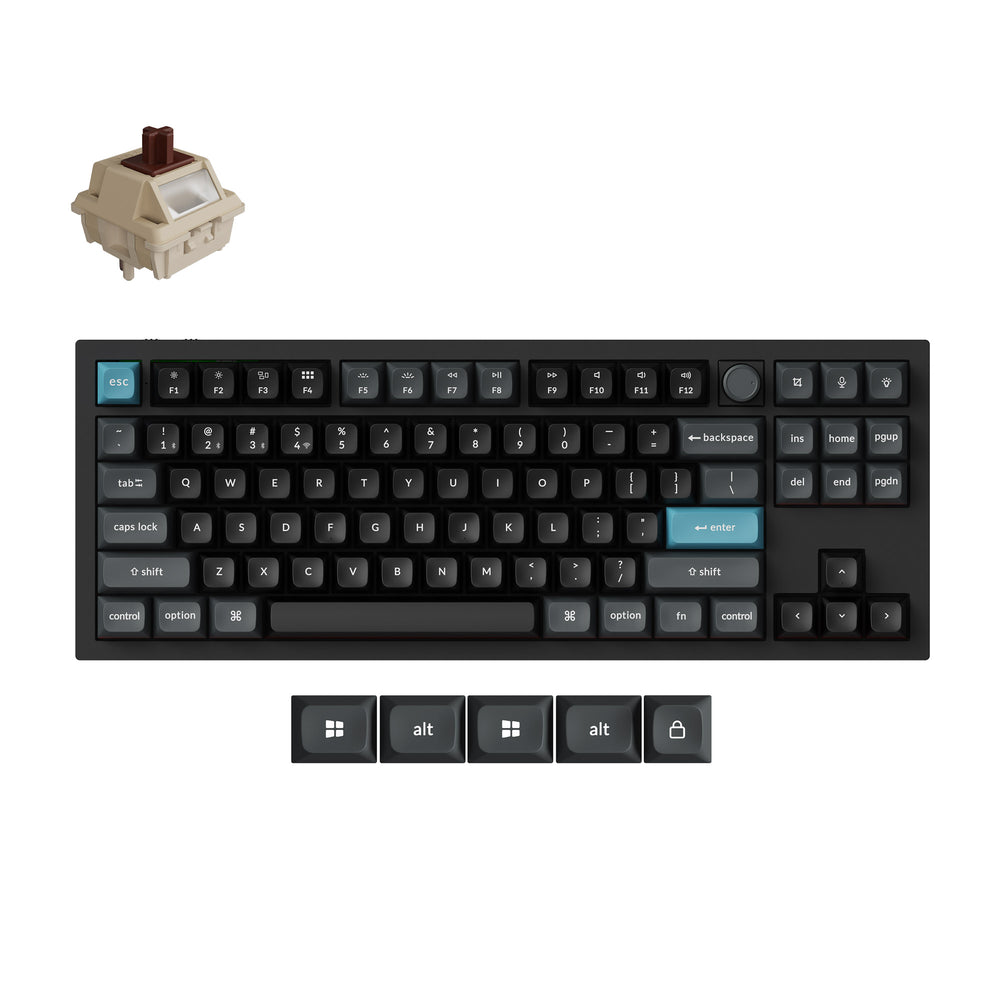 Teclado Mecánico Personalizado Inalámbrico Keychron Q3 Ultra 8K (Distribución US ANSI)