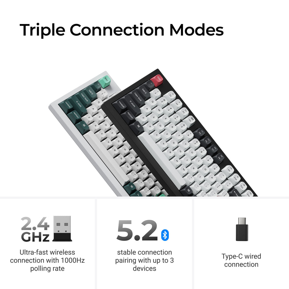 Keychron Q5 HE QMK Wireless Custom Keyboard (US Layout)