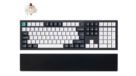Combo: Keychron Q6 Max QMK Wireless Keyboard ISO Layout + Silicone Palm Rest