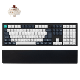 Combo: Keychron Q6 Max QMK Wireless Keyboard ISO Layout + Silicone Palm Rest