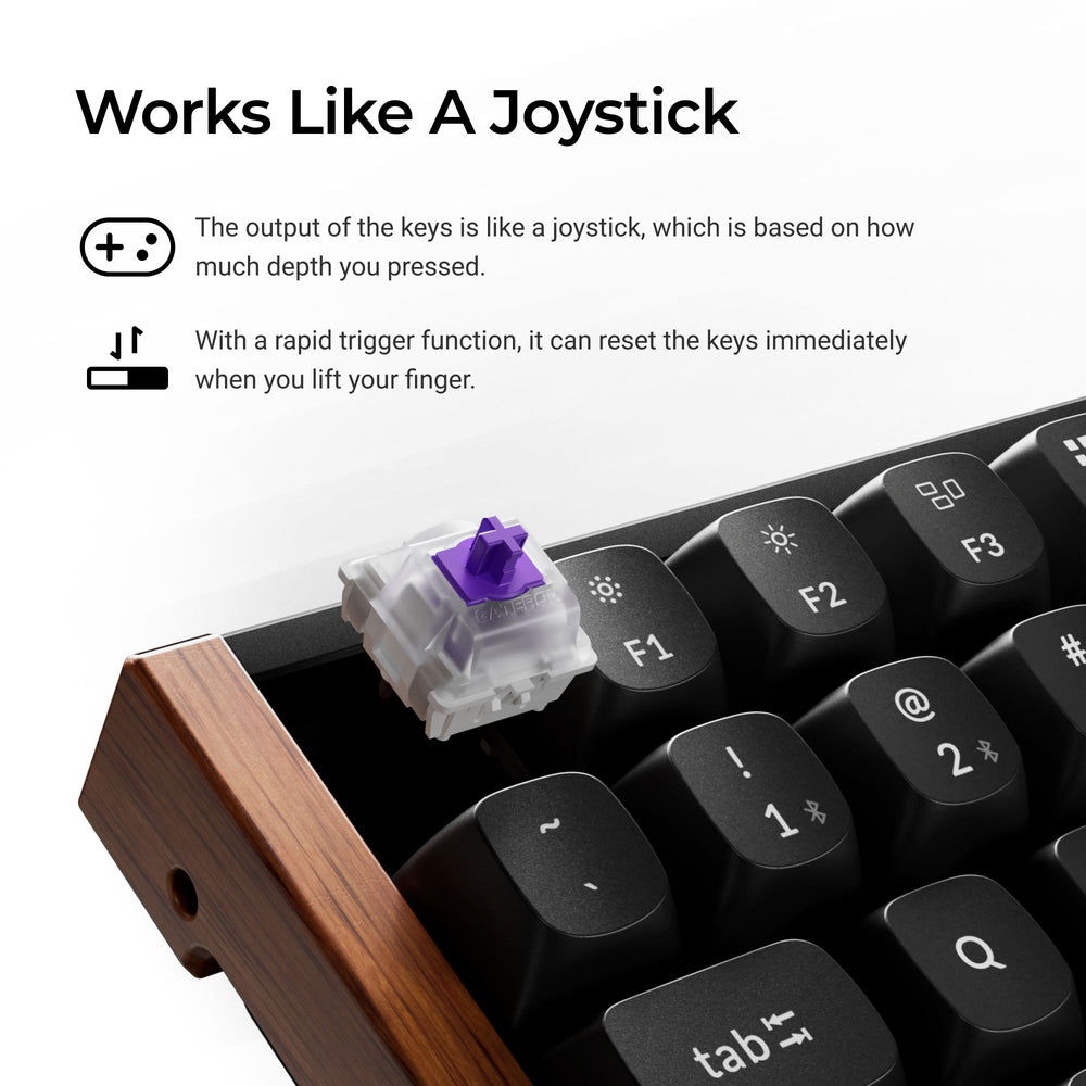 Keychron K2 HE Wireless Magnetic Switch Custom Keyboard