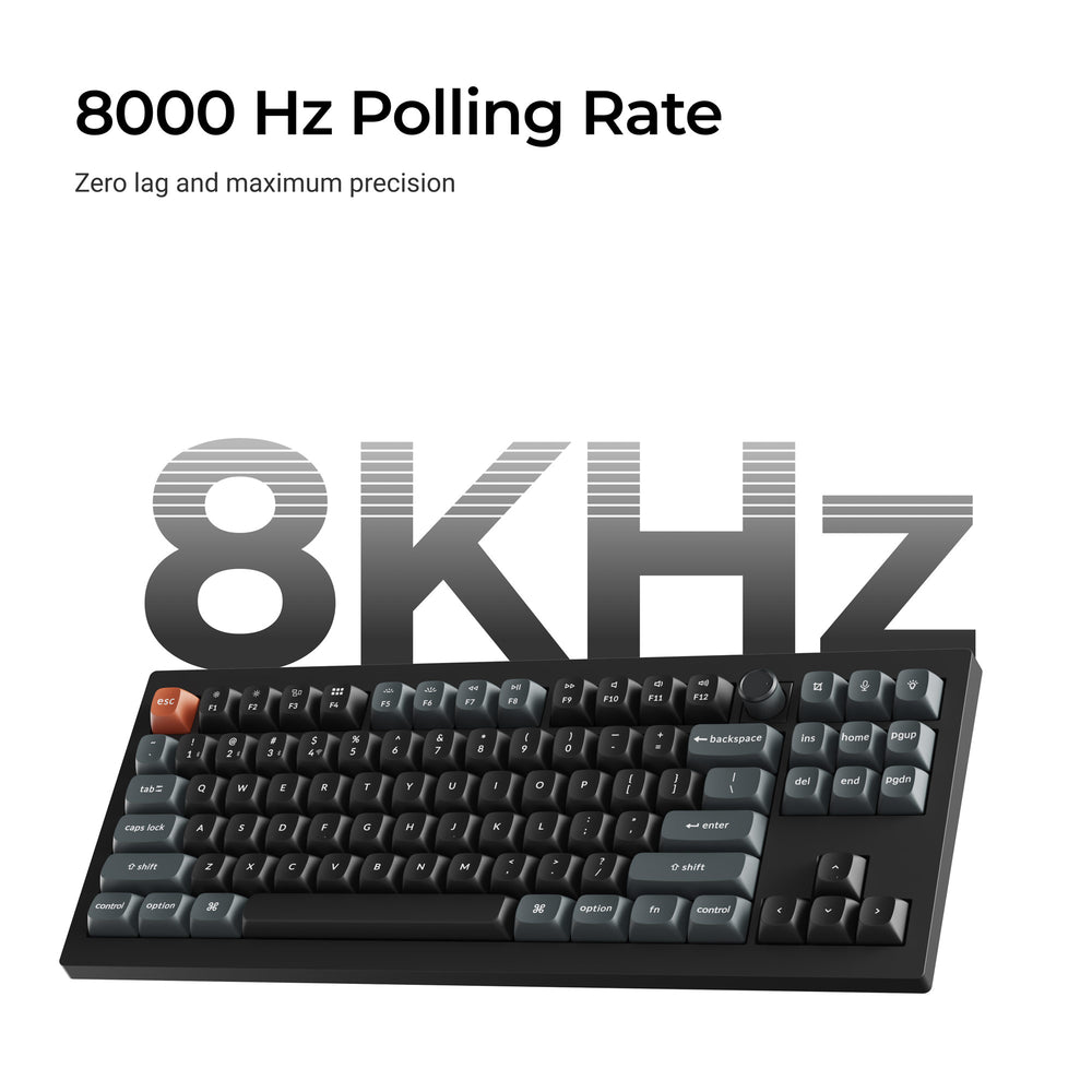 Keychron V3 Ultra 8K Wireless Custom Mechanical Keyboard ISO Layout Collection
