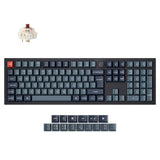 Colección de teclado mecánico personalizado inalámbrico Keychron V6 Max QMK con distribución ISO