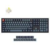 Colección de teclado mecánico personalizado inalámbrico Keychron V6 Max QMK con distribución ISO