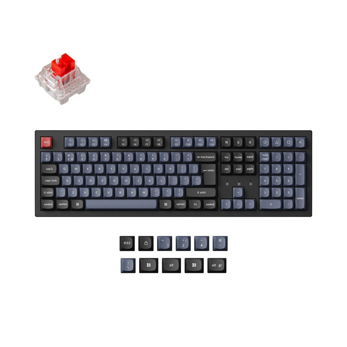 Keychrom Keyboard Layout Spanish ISO Keyboards Collection – Keychron Mexico