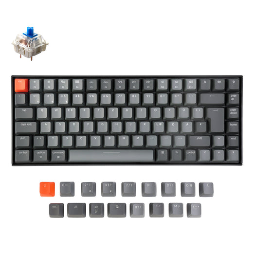 Teclado Mecánico Inalámbrico Keychron K2 (Distribución Alemana ISO-DE) - Versión 2