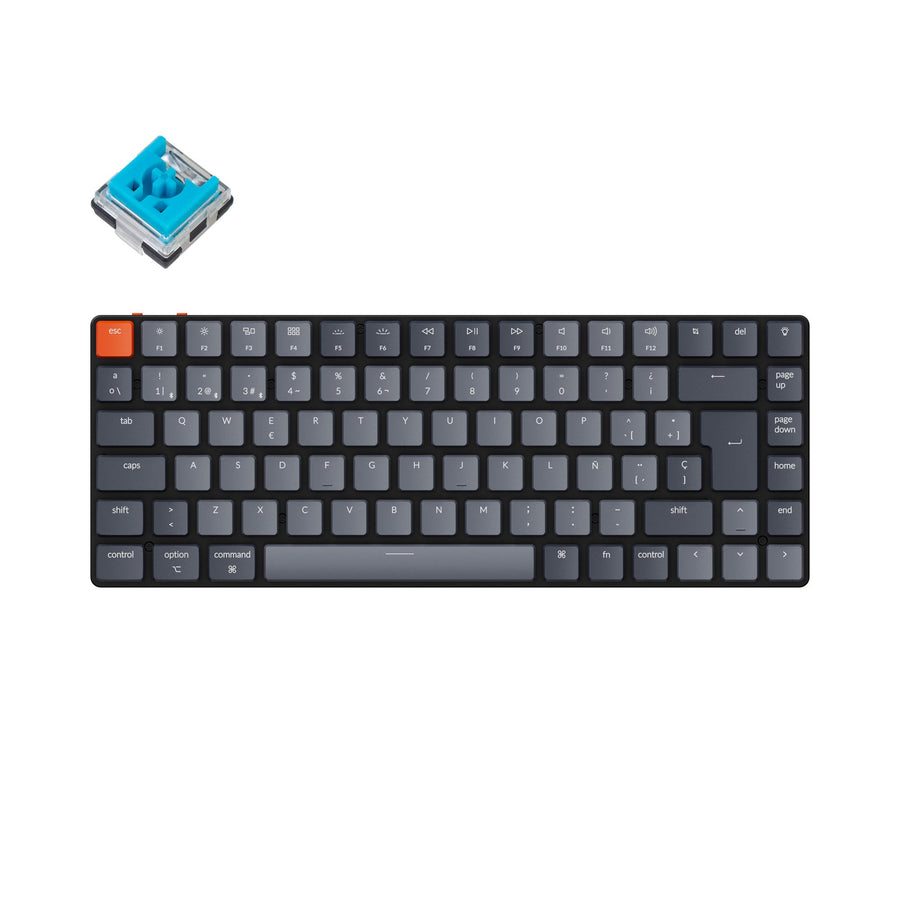 Keychron K3 Ultra-slim Wireless Mechanical Keyboard (Spanish ISO Layou ...
