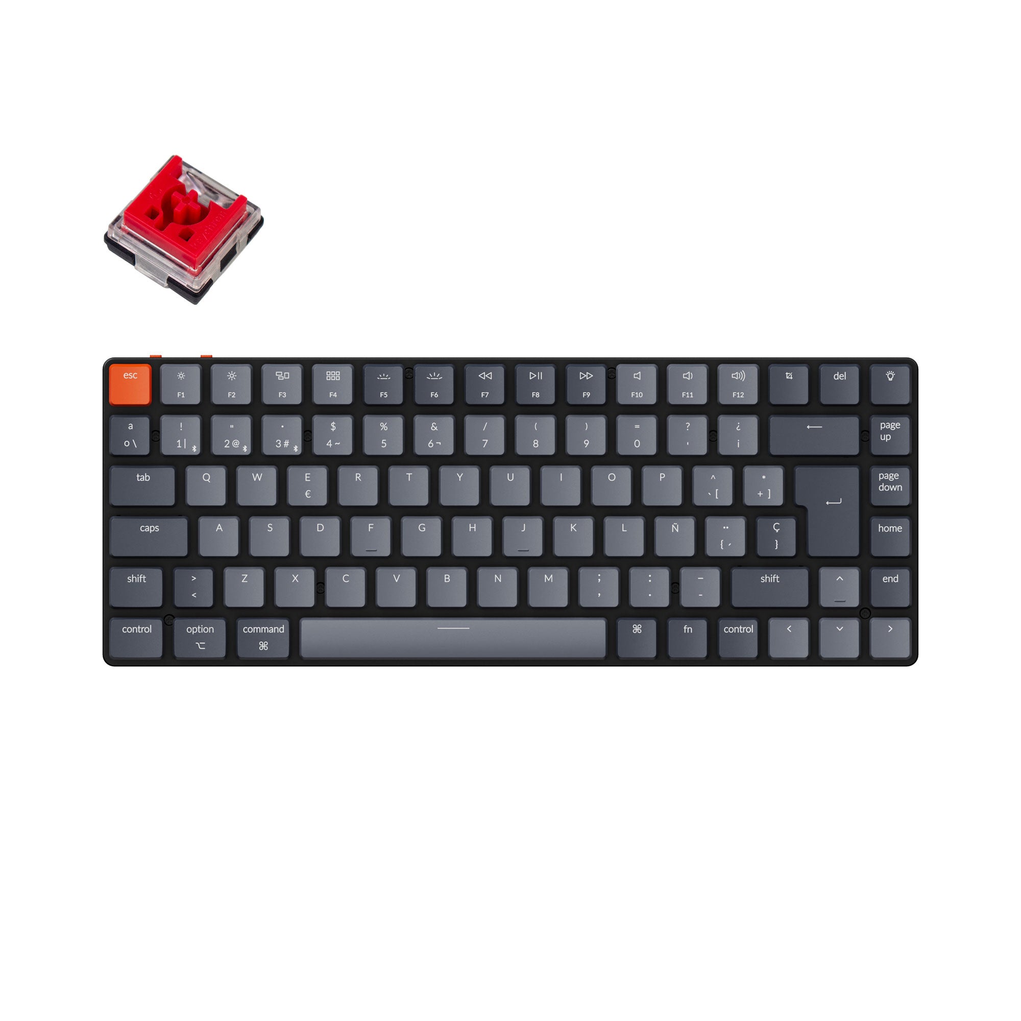 Iso Utra Key Juego completo de teclas ISO ABS de perfil bajo – Keychron Mexico