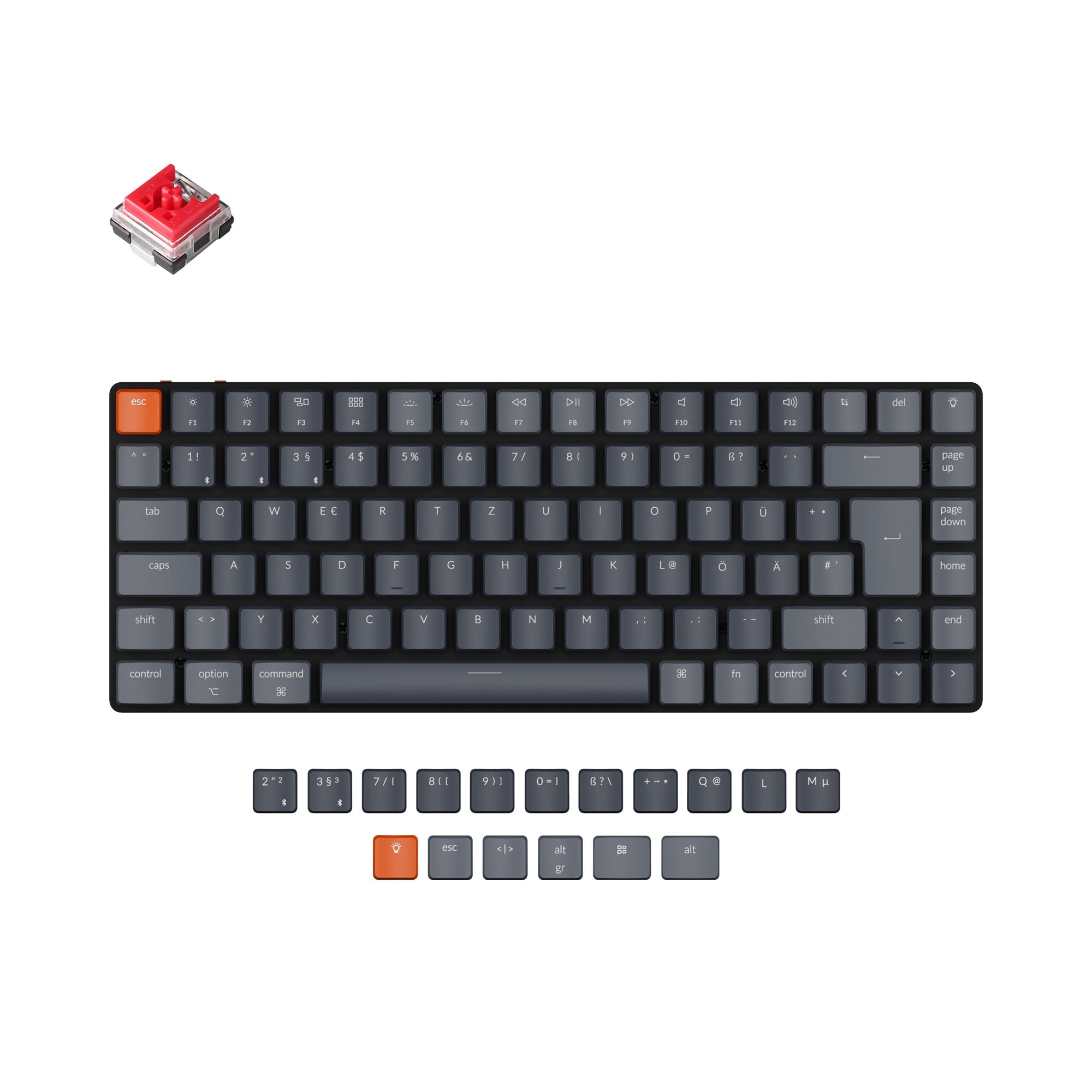 Low Profile ISO ABS Full Set Keycap Set – Keychron Mexico