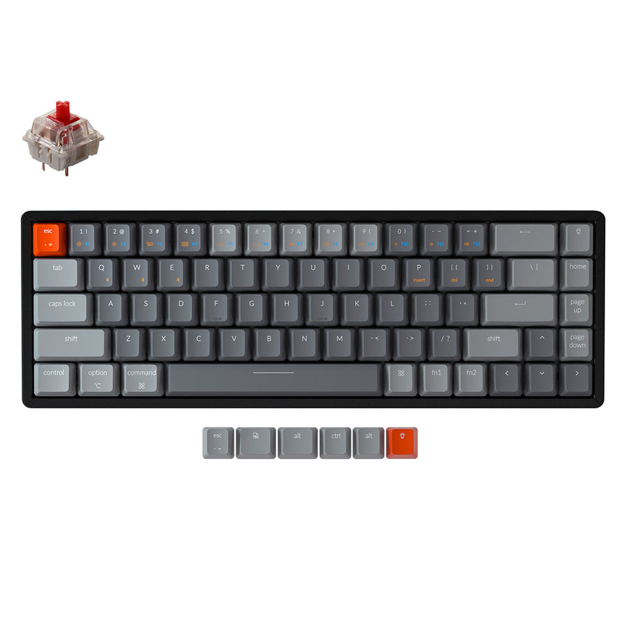 Keychron K6 Wireless Mechanical Keyboard (US ANSI Keyboard) – Keychron ...