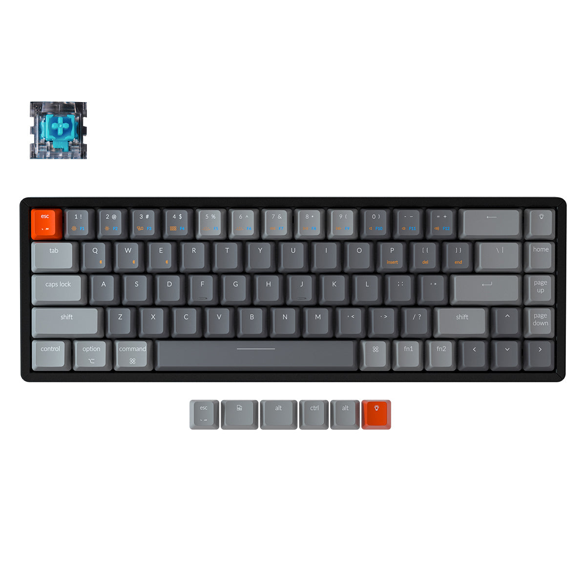 Teclado Mecánico Inalámbrico Keychron K6 (Teclado US ANSI)