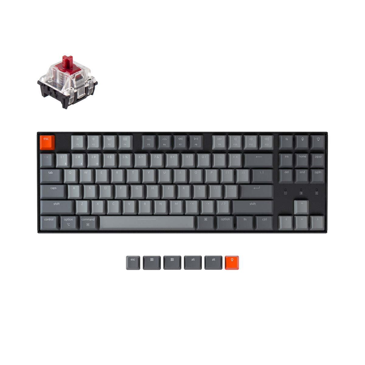 Ten Keyless Keyboard Keychron K8 Tenkeyless Wireless Mechanical Keyboard – Keychron Mexico