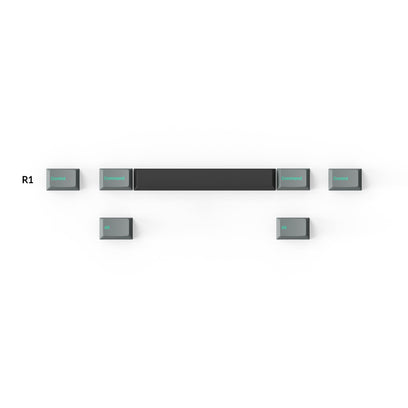 Keychron double shot PBT Cherry profile full set keycap set hacker for ANSI ISO WKL layout